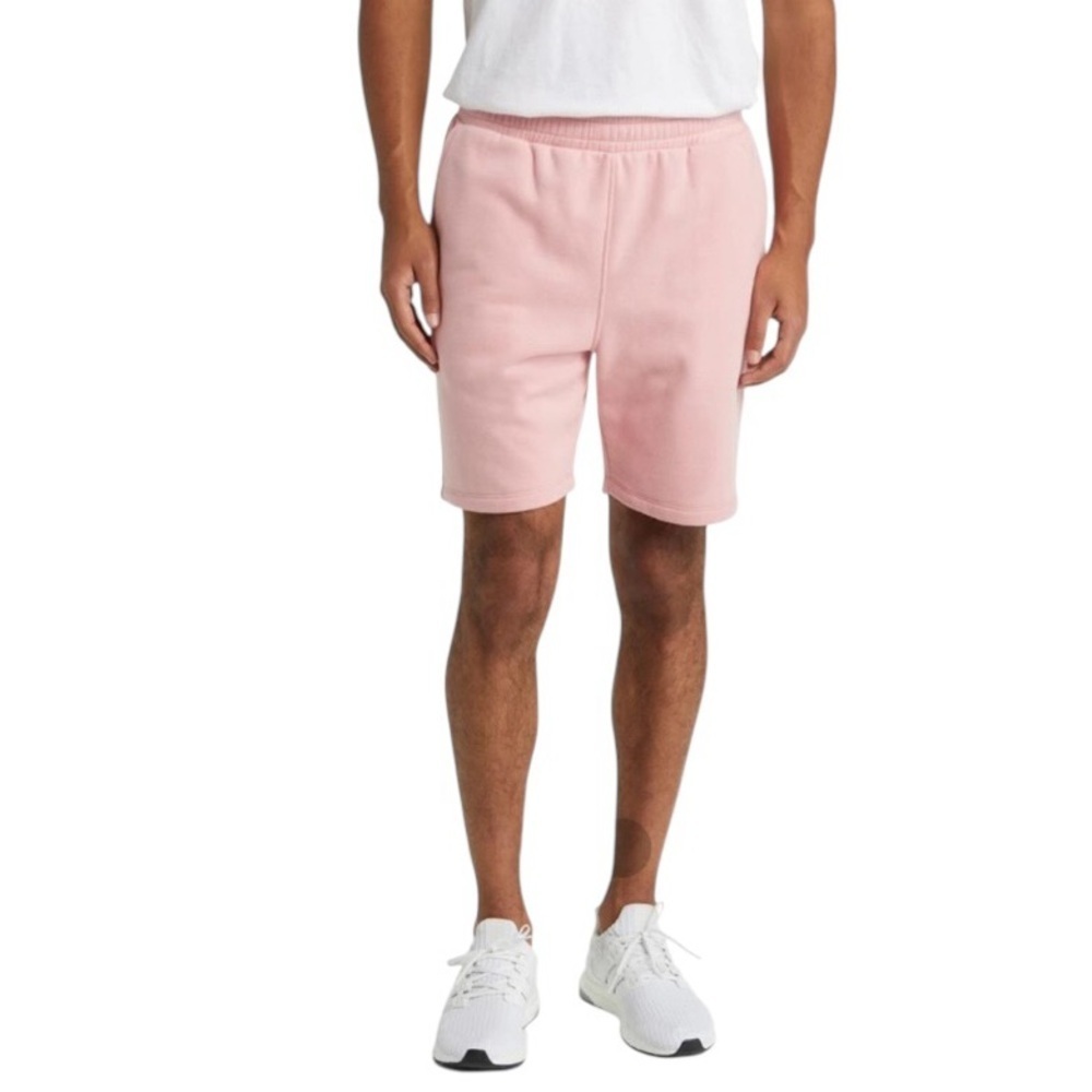 Beyond Yoga Men’s Sweat Shorts Pink Size Medium
